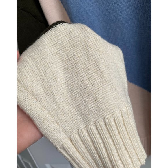 Apiece Apart Colourblocked Cotton Sweater, Size Medium. - Picture 9 of 13